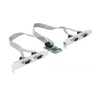 Delock 95243 Serial Card and Internal Interface Adapter - Mini PCI Express Interface Card and Adaptors (RS-232, Serial, Windows 7, Windows 7 Enterprise Enterprise x64; Windows 7 Home Basic, Windows 7 Home Basic)
