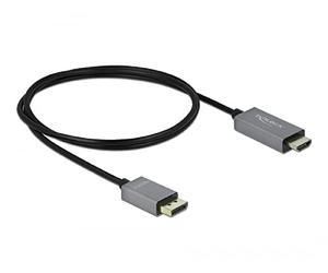 DeLOCK Active DisplayPort 1.4 to HDMI Cable 4K 60 Hz (HDR) 1 m