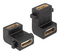 Delock Adapter HDMI-A Bushing> Jack O 90 G Angled