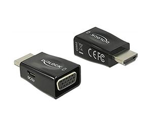 DeLOCK - Adapter HDMI-A male > VGA female screwless - adapter - digital/display/video, 65902