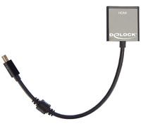 DeLock®, adapter mini Displayport 1.2 male to HDMI female, 4 K active, black