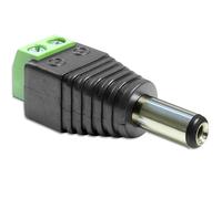 DELOCK Adapter Terminalblock 2Pin -> DC 2,1 x 5,5m NEW