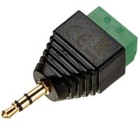 DELOCK Adapter Terminalblock 3Pin -> 3,5mm Klinke NEW
