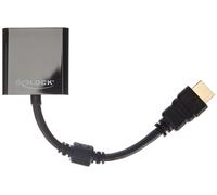 DeLOCK Adaptor Cable HDMI-A Male to VGA Female Black