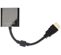 DeLOCK Adaptor Cable HDMI-A Male to VGA Female Black