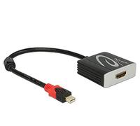 DeLOCK Adaptor Cable Mini DisplayPort 1.2 Male > HDMI 2.0 Black 4 K 60Hz Active,
