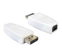 Delock Adaptor DP Male > DP Mini Female White