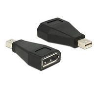 DeLock Adaptor DP Mini Male > DP Female Black