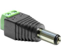 Delock Adaptor Terminal Block to DC 2.1 x 5.5 mm Male black