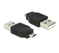 DeLOCK Adaptor USB Micro-B Male to USB 2.0 A-Male - 65036