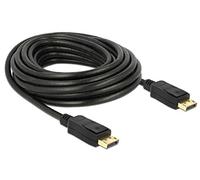 DeLOCK Cable DisplayPort 1.2 Male to DisplayPort Male 4K 60 Hz 7 m Black