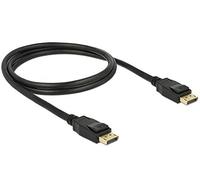 Delock Cable DisplayPort 1.2 Plug > DisplayPort Plug 1 m Black 4 K