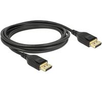 DeLOCK Cable DisplayPort 8 K 60 Hz 2 m Certified Black