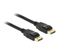 Delock Cable DisplayPort Male to DisplayPort Male 5 m Black 4 K