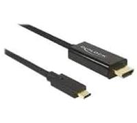Delock Usb C To Hdmi M/m Video 4k Cable 1 M 60hz Black
