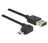 DeLOCK Cable Easy USB 2.0-A > Easy Micro-B Left/Right Angled Male/Male 1 m