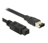 DeLOCK Cable FireWire B 1 m 9 Pin Male to 6 Pin Male