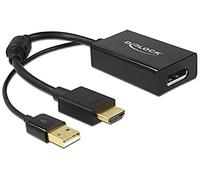 Delock 62667 Hdmi To Displayport Adapter Golden