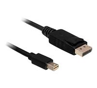 Delock Cable (Mini DisplayPort Male to DisplayPort Male)