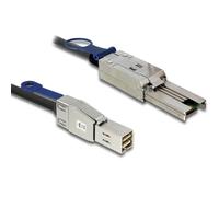DeLOCK 2m, Mini SAS HD SFF-8644 - Mini SAS SFF-8088 Black