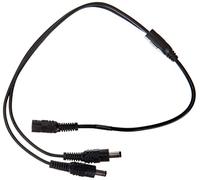 DeLock Cable Power distributor DC 5.5 mm x 2.1 mm female to 2 x male