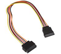 DeLock Cable Power SATA 15 Pin Male to SATA 15 P 1 0.3 Meters