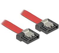 DeLOCK Cable SATA Flexi 6 Gb/s 30 cm Red Metal