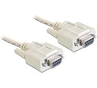 DeLOCK Cable Serial Nullmodem 9 Pin Female to Female 3 m