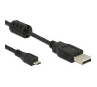 DeLock Cable USB 2.0 Type A Male to USB 2.0 B Male 2 m Black