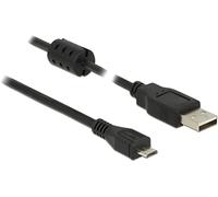 DeLock Cable USB 2.0 Type A Male to USB 2.0 B Male 3.0 m Black