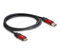 DeLock Cable USB 3.0 A to Micro B [SC] red 2m