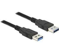 DeLock Cable USB 3.0 Type A Male to USB 3.0 Type A Male, 1.5 m, Black
