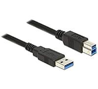 DeLock Cable USB 3.0 Type A Male to USB 3.0 Type B Male 0.5 m Black