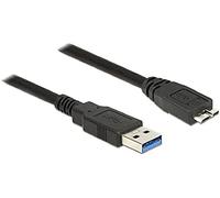 DeLOCK Cable USB 3.0 Type-A Male to USB 3.0 Type Micro-B Male 1.5 m Black