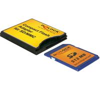 Delock Compact Flash Adapter for SDHC/MMC Memory Cards