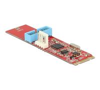 Delock Converter M.2 Key B + M Male to 1 x USB 3.0 Pin Male