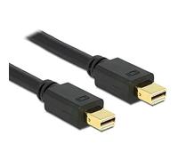 DeLOCK DisplayPort Cable Mini ST/ST 0.5 M Black