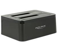 DeLOCK docking station SATA > USB3.0 DUAL - with Clone Funktion, 62661
