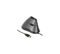 DeLOCK Ergonomic Optical 5-Button Vertical USB Mouse, Preventive Against Mouse A