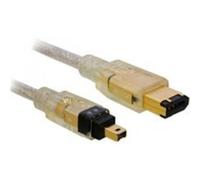 DeLock FireWire Cable IEEE1394 6 pin to 4 pin 2.0 M