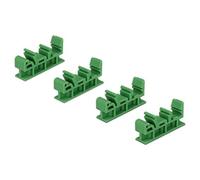 Delock Hat Rail Clip for Circuit Board Pack of 4