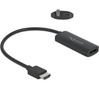 Delock HDMI A Male to DisplayPort Female Adapter 4K 60Hz