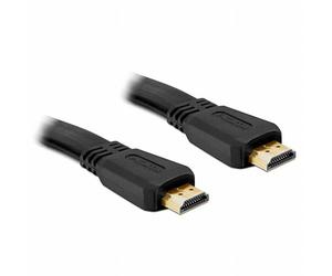 DELOCK HDMI Flachkabel Ethernet A -> A St/St 1.00m NEW