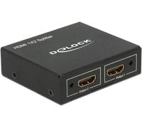 DeLOCK HDMI Splitter 1 x HDMI in > 2 x HDMI Out 4K, único (US IMPORT)