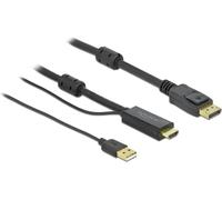 DELOCK HDMI zu DisplayPort Kabel 4K 30Hz NEW