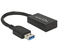 Delock 903126682 15 Cm Usb Cable Black