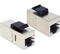 Delock Keystone Module RJ45 Jack > RJ45 Jack Cat.6 Compact - Modular Input