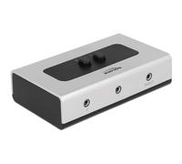 DELOCK Klinke Switch 2Port manuell bidir NEW