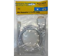 Delock Mini DisplayPort 1.1 To DVI 24+1 2M