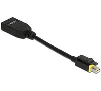 Delock Mini DisplayPort 1.4 to DisplayPort Adapter with Snap-on Function 8K 60Hz